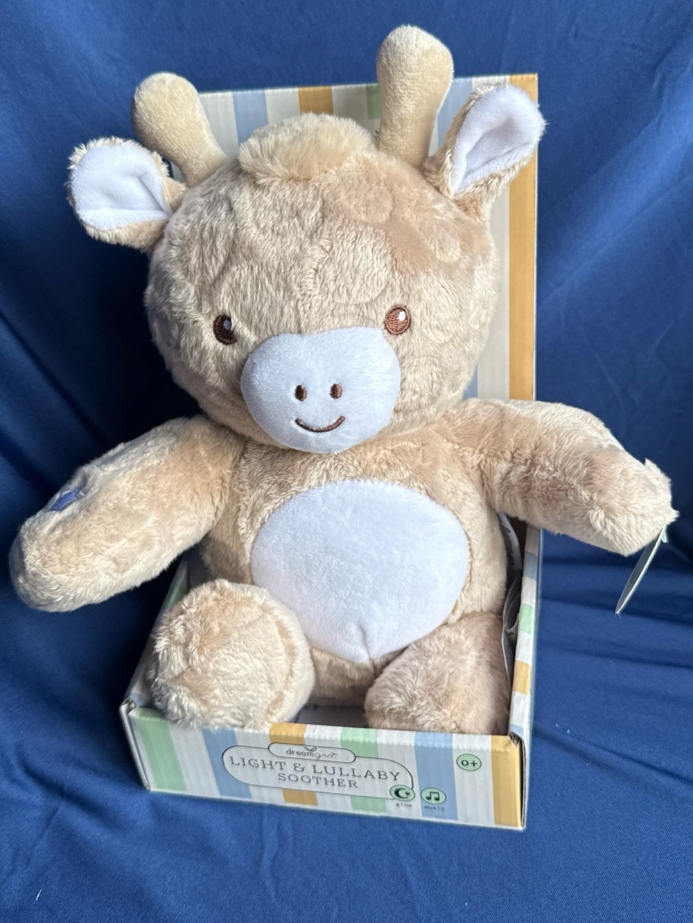 DreamGro Giraffe Baby Color Changing Light&Lullaby Soother Music Tummy GlowsNEW